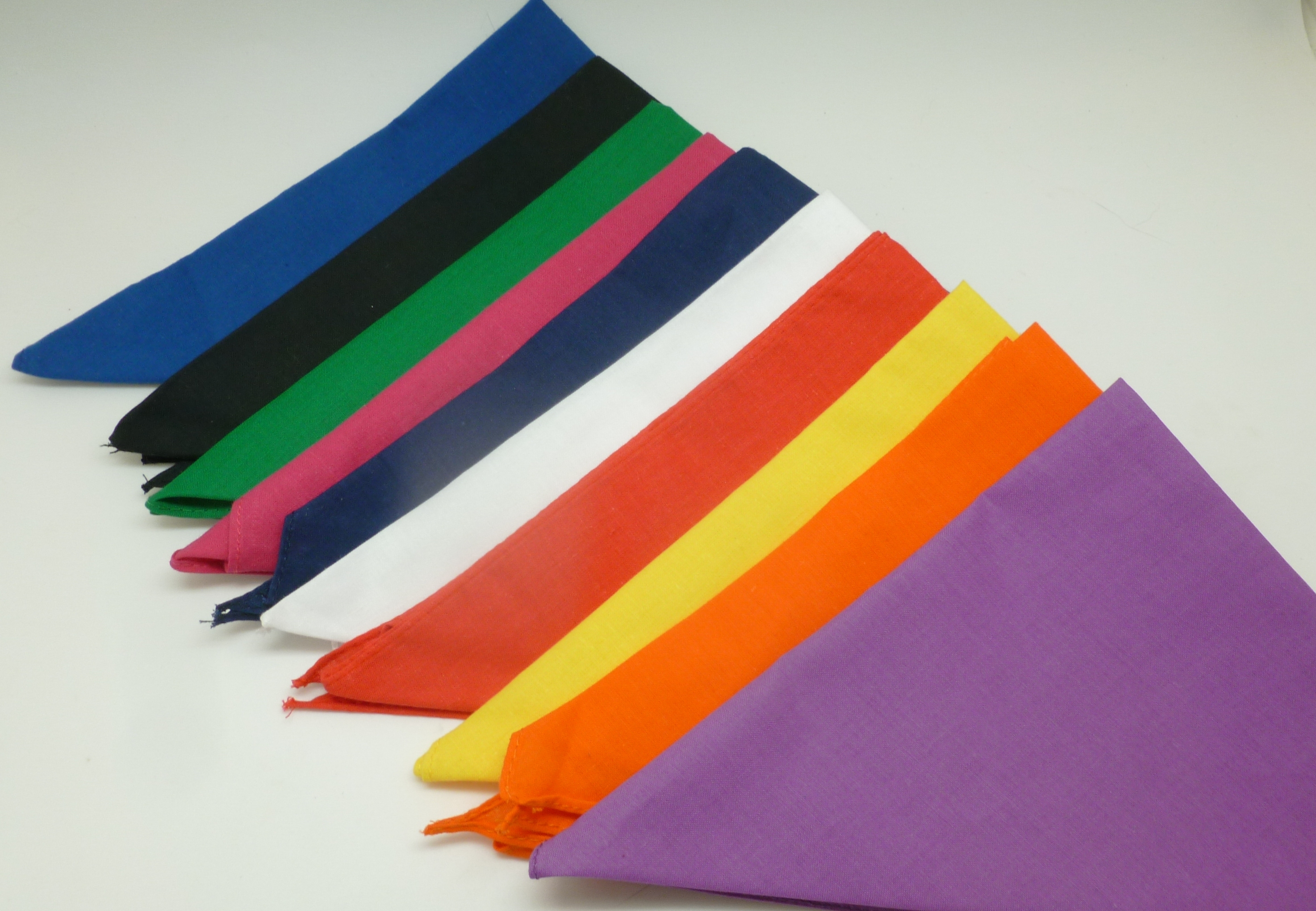 bandana -diverse kleuren P830- driehoek