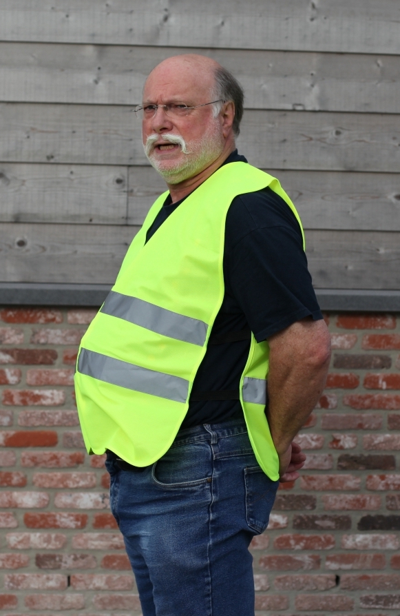 safety vest with elastic P920