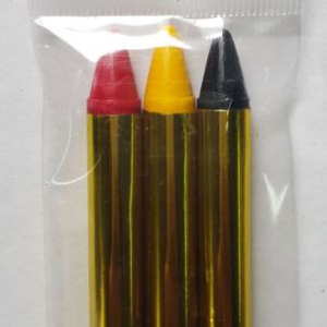Tricolor face sticks