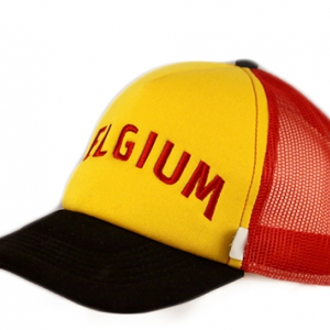 Belgium truckers cap  with embroidery Belgium 
