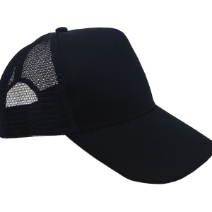 Truckers cap with cotton front 